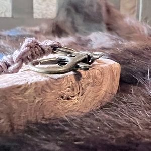 natural maple burl wood keychain